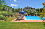 Vakantiewoningen bij San Gimignano foto: kleinschalig moderne vakantiewoning montaione