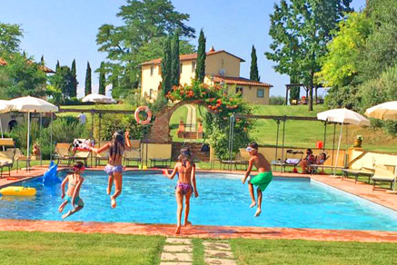 Kindvriendelijk agriturismo dichtbij het Trasimeno meer