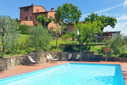 Authentiek wijn agriturismo bij Florence