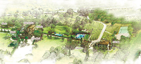 foto: luxe agriturismo vlakbij San Gimignano
