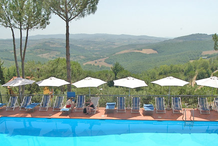 rustig vakantiepark net onder Florence