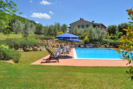 Kleinschalige rustig vakantie agriturismo op loopafstand toscaans dorpje Iano