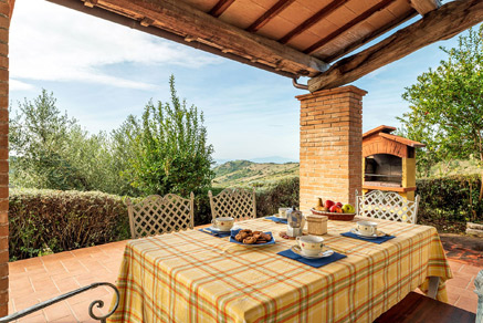 Foto: Toscaanse 4persoons vakantiewoning Letizia bij grosseto