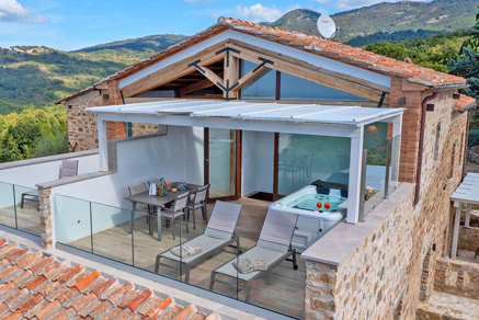 Foto: Toscaanse 4persoons vakantiewoning Ovile bij grosseto