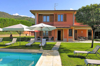 foto : luxe villa in toscane