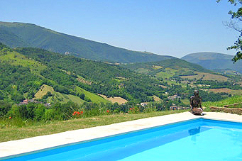 foto:Luxe vakantie appartement met airconditioning in de marche heuvels bij Macerata