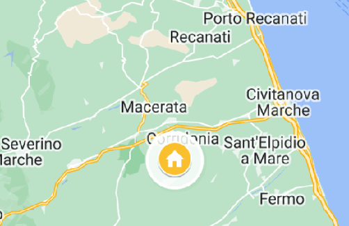 kaart map van Puglia onder Bari