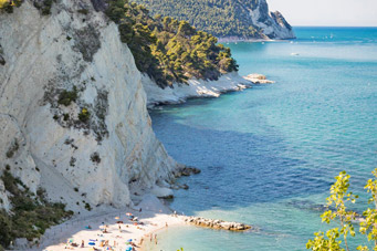 Vakantie vlakbij strand Le Marche, Oost Italie