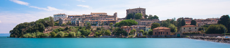 foto: vakantie landhuis in lazio bij Meer van Bolsena